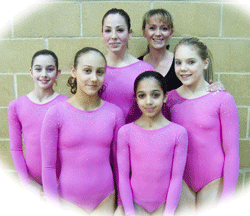  2007, 4th (Team B). Charlotte Lindsley, Elliz Nail, Liliana Walduck, Laura Mitchell, Katie Stevens. 