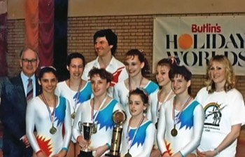  1989, 1st. Rebecca Marola, Lisa Skelton, Paula Gagliano, Leila Brown, Rowena Roberts, Emma Morgan, Sammi Tyson. 